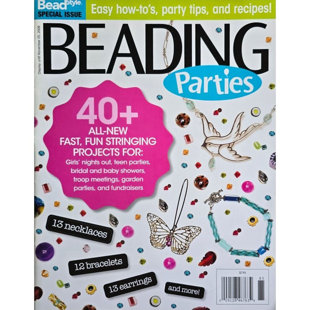Bead Style Magazine Special Issue November 2008 Beading Parties
